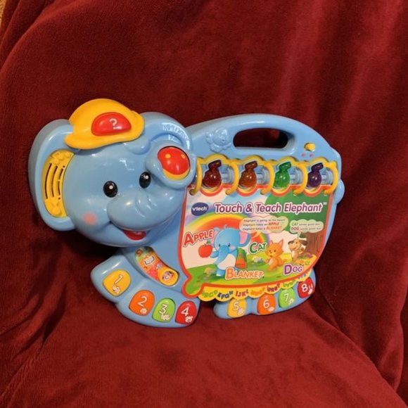 VTech touch and teach elephant - Picture 1 of 2